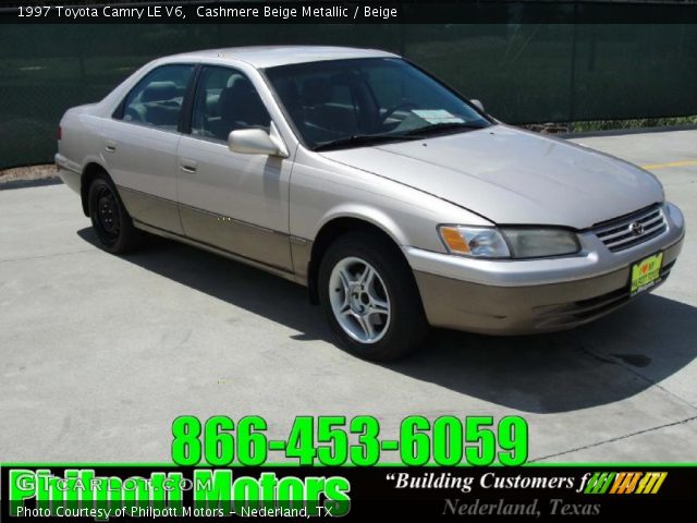 1997 Toyota Camry LE V6 in Cashmere Beige Metallic