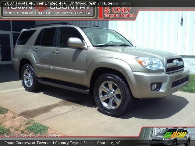 2007 Toyota 4Runner Limited 4x4 in Driftwood Pearl