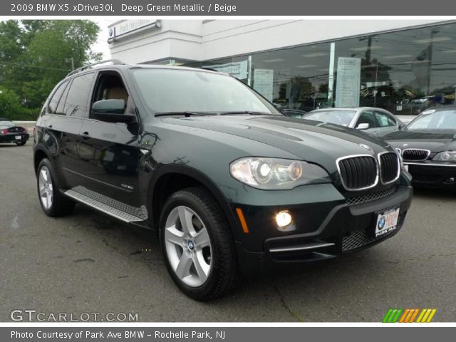 2009 BMW X5 xDrive30i in Deep Green Metallic