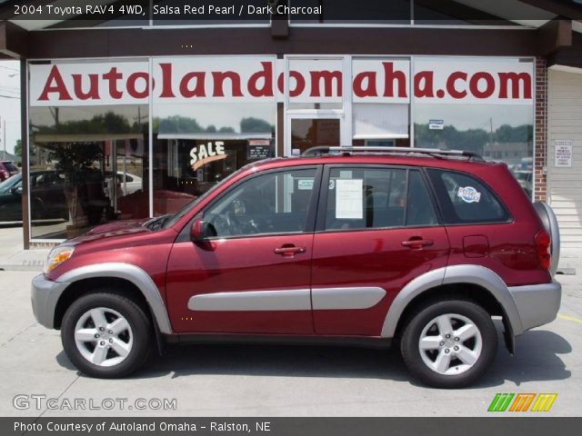 2004 Toyota RAV4 4WD in Salsa Red Pearl