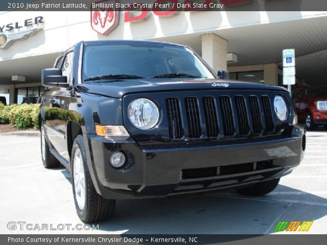 2010 Jeep Patriot Latitude in Brilliant Black Crystal Pearl