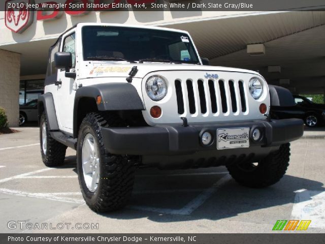 2010 Jeep Wrangler Sport Islander Edition 4x4 in Stone White