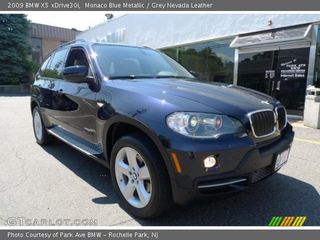 2009 BMW X5 xDrive30i in Monaco Blue Metallic