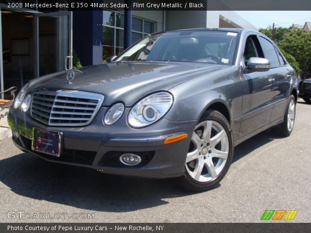 2008 Mercedes-Benz E 350 4Matic Sedan in Flint Grey Metallic