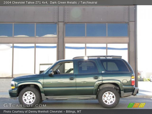 2004 Chevrolet Tahoe Z71 4x4 in Dark Green Metallic