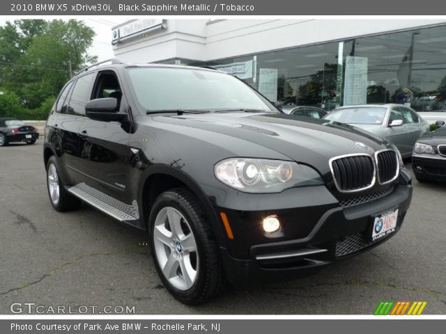 2010 BMW X5 xDrive30i in Black Sapphire Metallic