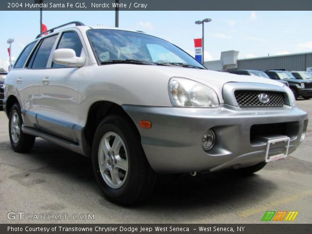 2004 Hyundai Santa Fe GLS in Nordic White