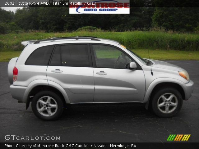 2002 Toyota RAV4 4WD in Titanium Metallic