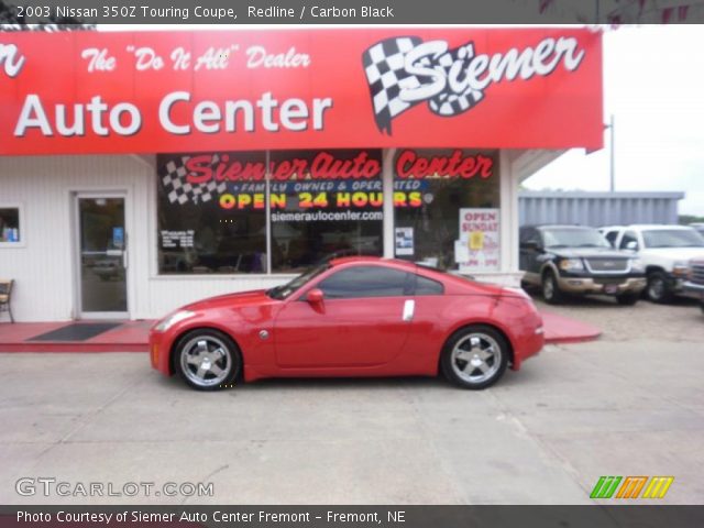 2003 Nissan 350Z Touring Coupe in Redline