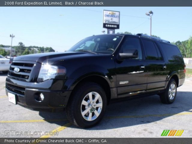 2008 Ford Expedition EL Limited in Black