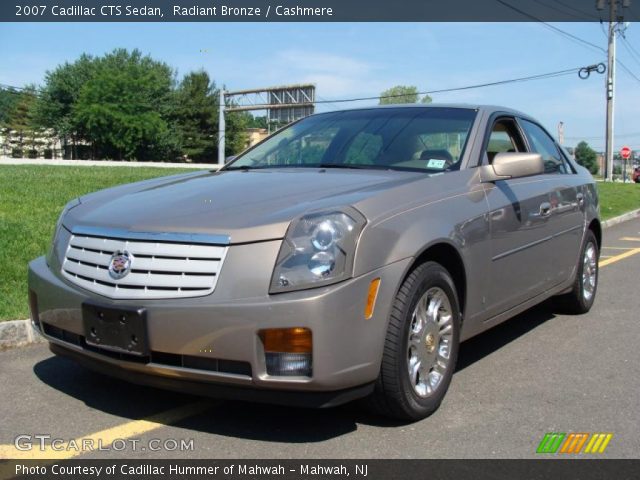 2007 Cadillac CTS Sedan in Radiant Bronze