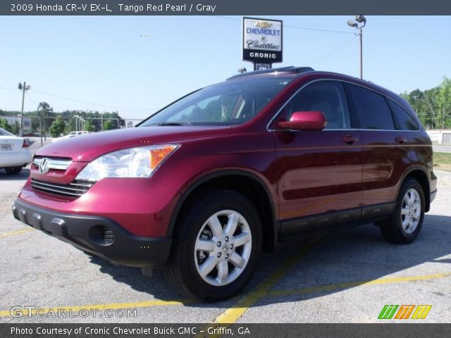 2009 Honda CR-V EX-L in Tango Red Pearl