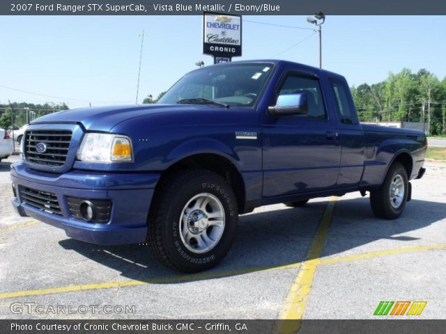 2007 Ford Ranger STX SuperCab in Vista Blue Metallic