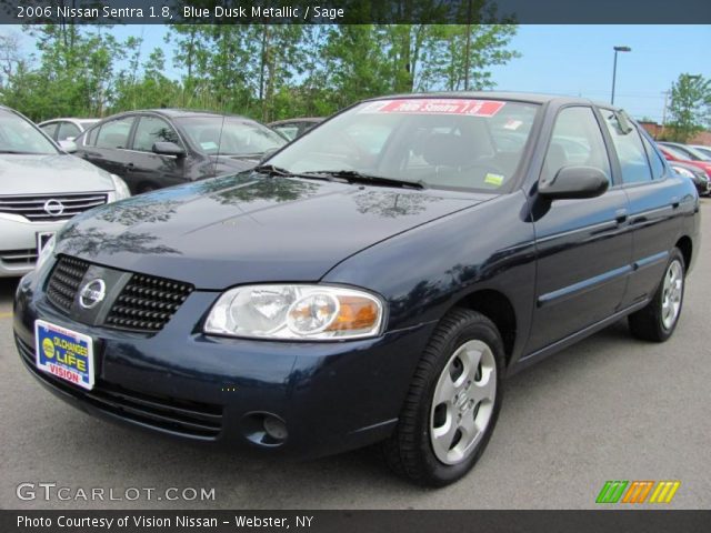 2006 Nissan Sentra 1.8 in Blue Dusk Metallic