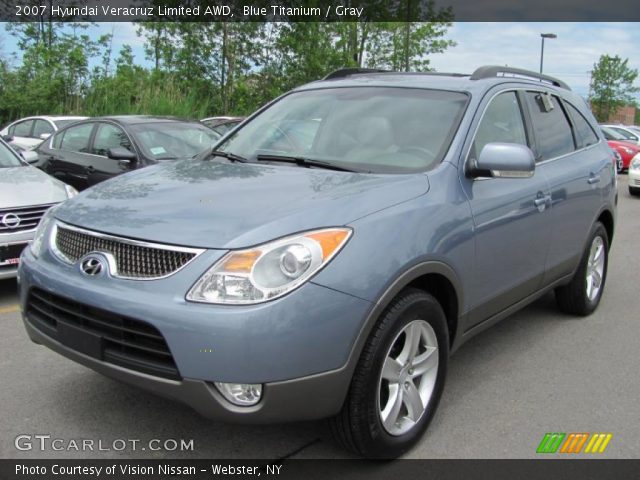 2007 Hyundai Veracruz Limited AWD in Blue Titanium