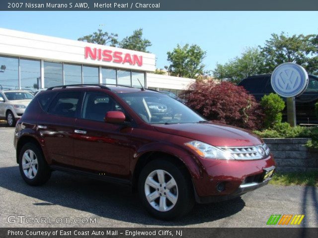 2007 Nissan Murano S AWD in Merlot Pearl