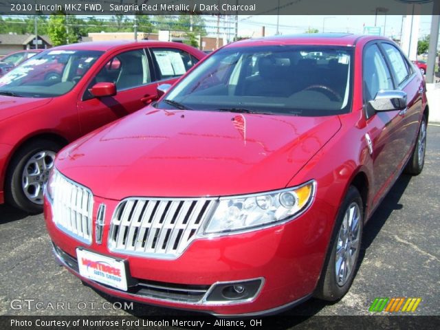 2010 Lincoln MKZ FWD in Sangria Red Metallic