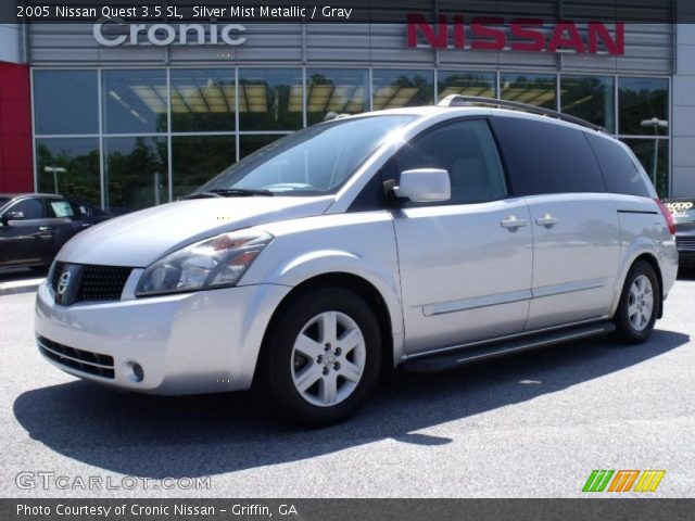 2005 Nissan Quest 3.5 SL in Silver Mist Metallic