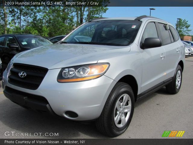 2009 Hyundai Santa Fe GLS 4WD in Bright Silver