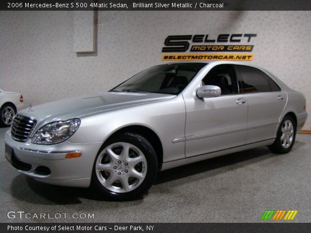 2006 Mercedes-Benz S 500 4Matic Sedan in Brilliant Silver Metallic