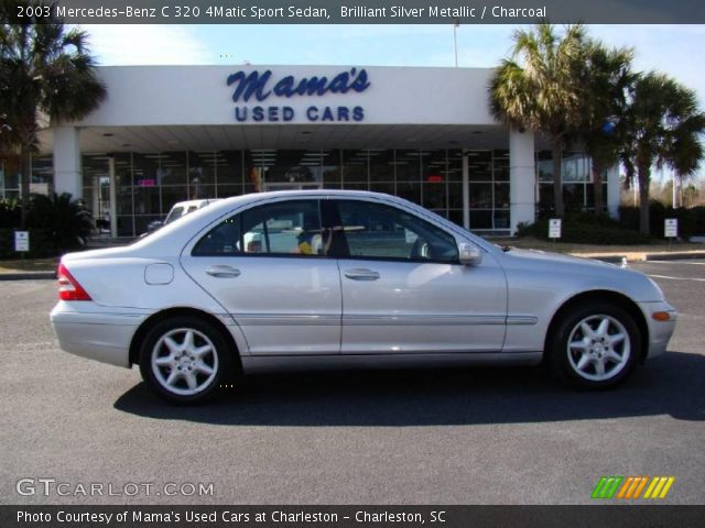 2003 Mercedes-Benz C 320 4Matic Sport Sedan in Brilliant Silver Metallic