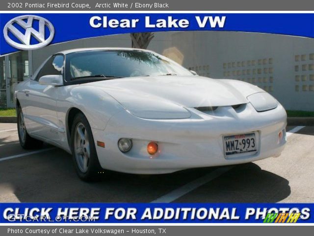 2002 Pontiac Firebird Coupe in Arctic White
