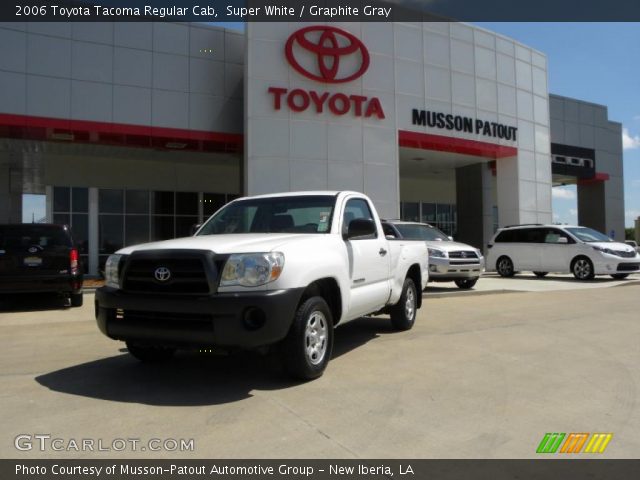 2006 Toyota Tacoma Regular Cab in Super White