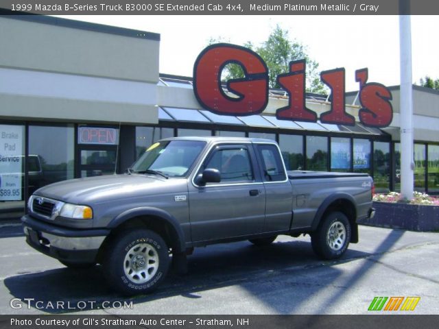 1999 Mazda B-Series Truck B3000 SE Extended Cab 4x4 in Medium Platinum Metallic