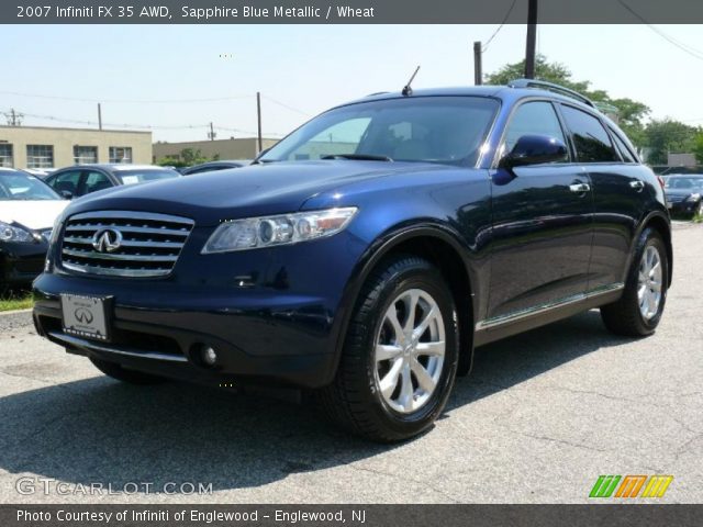 2007 Infiniti FX 35 AWD in Sapphire Blue Metallic