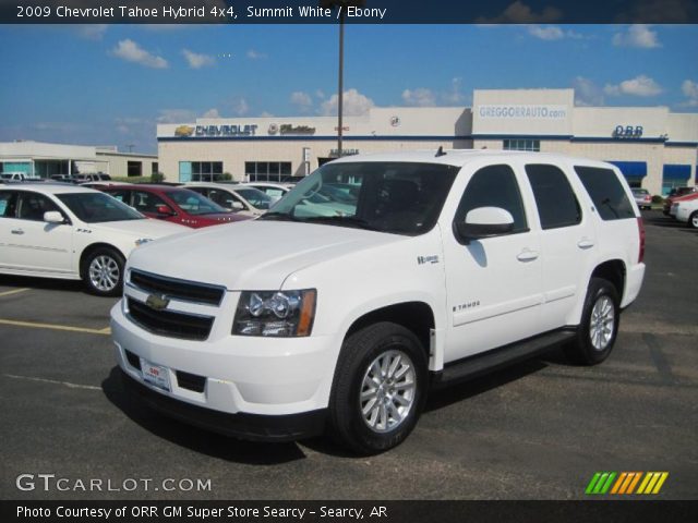 2009 Chevrolet Tahoe Hybrid 4x4 in Summit White