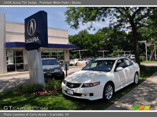 2008 Acura TSX Sedan in Premium White Pearl