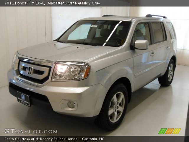 2011 Honda Pilot EX-L in Alabaster Silver Metallic