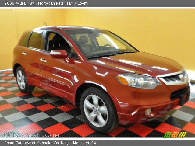 2008 Acura RDX  in Moroccan Red Pearl