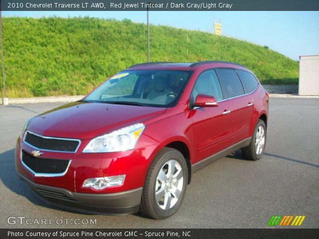 2010 Chevrolet Traverse LT AWD in Red Jewel Tintcoat