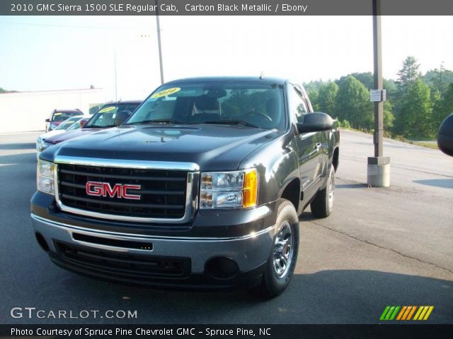 2010 GMC Sierra 1500 SLE Regular Cab in Carbon Black Metallic