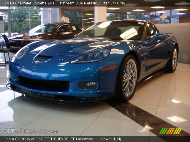 2010 Chevrolet Corvette ZR1 in Jetstream Blue Metallic