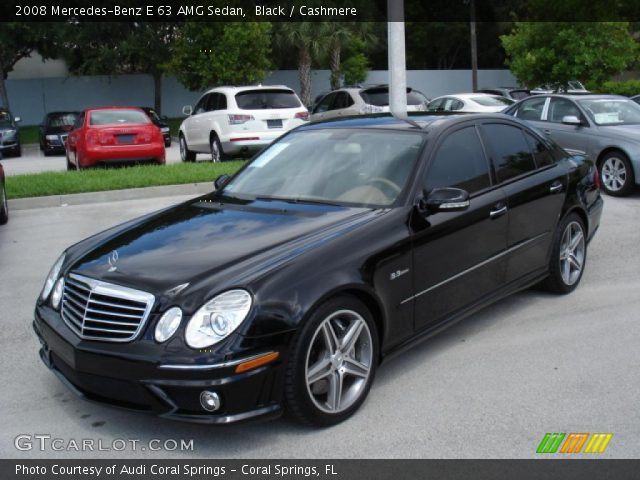 2008 Mercedes-Benz E 63 AMG Sedan in Black