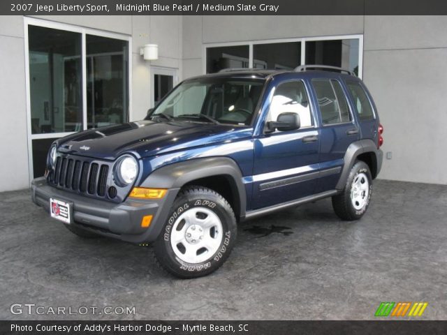 2007 Jeep Liberty Sport in Midnight Blue Pearl