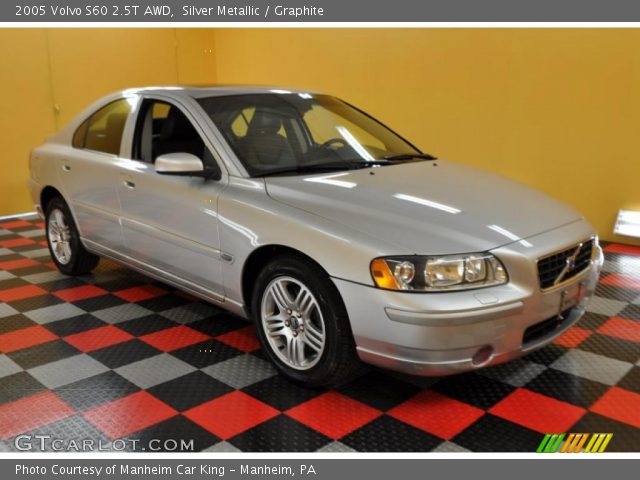 2005 Volvo S60 2.5T AWD in Silver Metallic