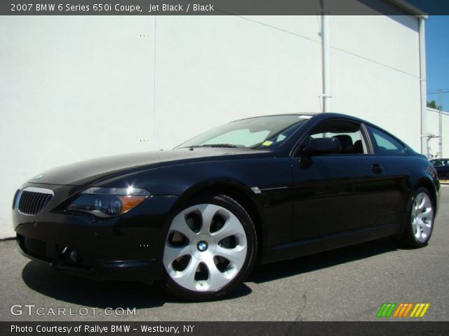2007 BMW 6 Series 650i Coupe in Jet Black