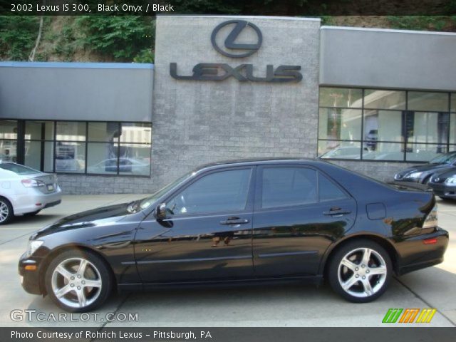 2002 Lexus IS 300 in Black Onyx