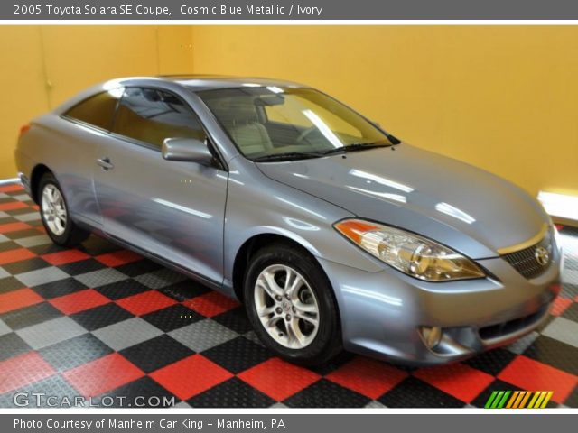 2005 Toyota Solara SE Coupe in Cosmic Blue Metallic