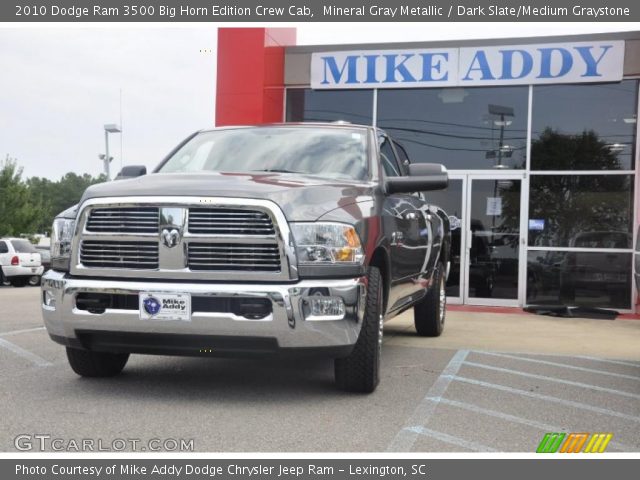 2010 Dodge Ram 3500 Big Horn Edition Crew Cab in Mineral Gray Metallic