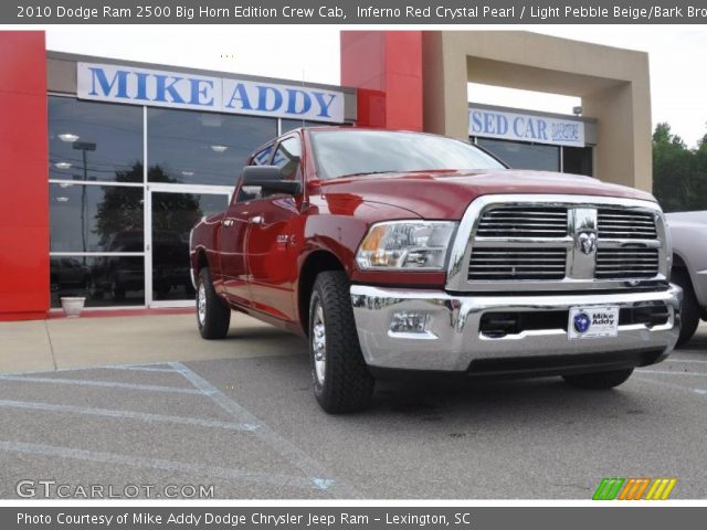 2010 Dodge Ram 2500 Big Horn Edition Crew Cab in Inferno Red Crystal Pearl