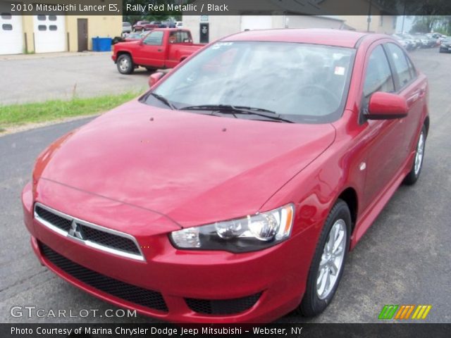 2010 Mitsubishi Lancer ES in Rally Red Metallic