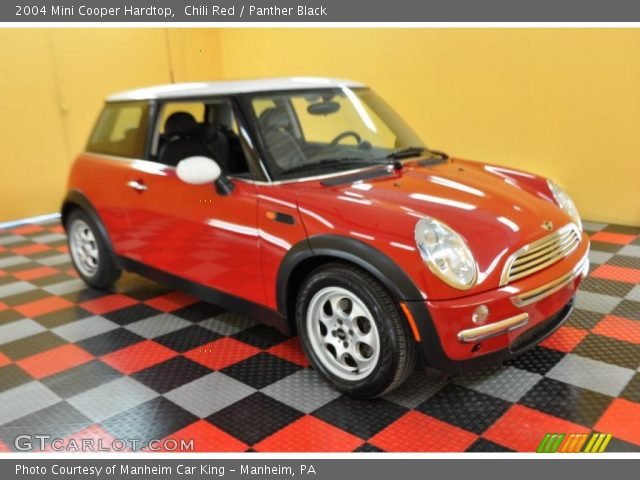 2004 Mini Cooper Hardtop in Chili Red