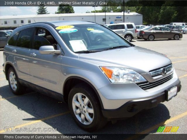 2008 Honda CR-V EX-L 4WD in Whistler Silver Metallic