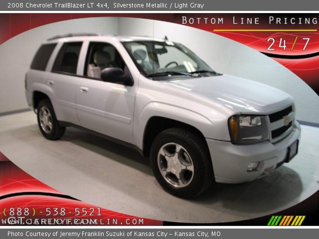 2008 Chevrolet TrailBlazer LT 4x4 in Silverstone Metallic