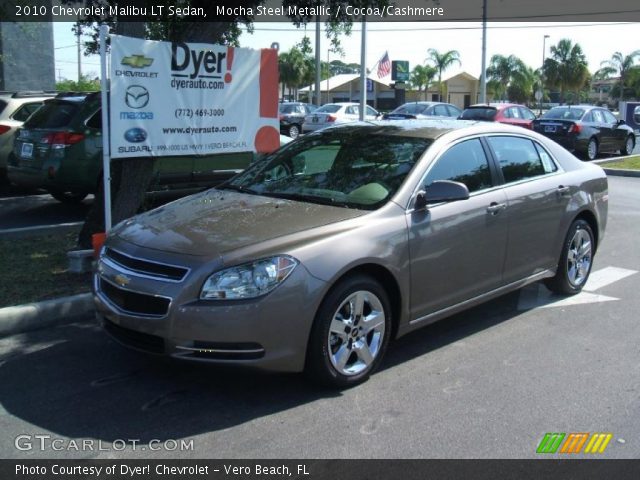 2010 Chevrolet Malibu LT Sedan in Mocha Steel Metallic