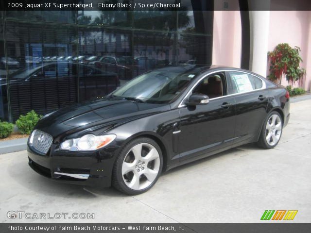 2009 Jaguar XF Supercharged in Ebony Black